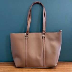Brown Leather Tote
